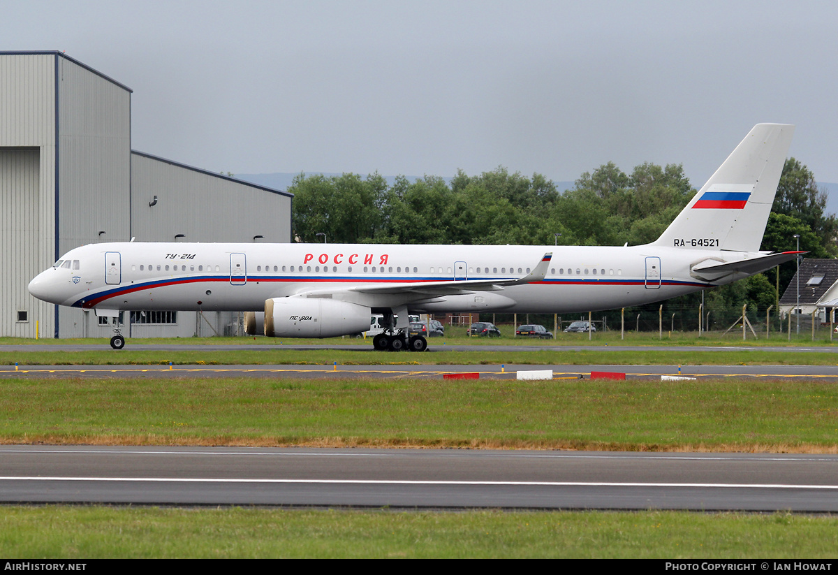 Aircraft Photo of RA-64521 | Tupolev Tu-214 | Rossiya - Special Flight Detachment | AirHistory.net #416137