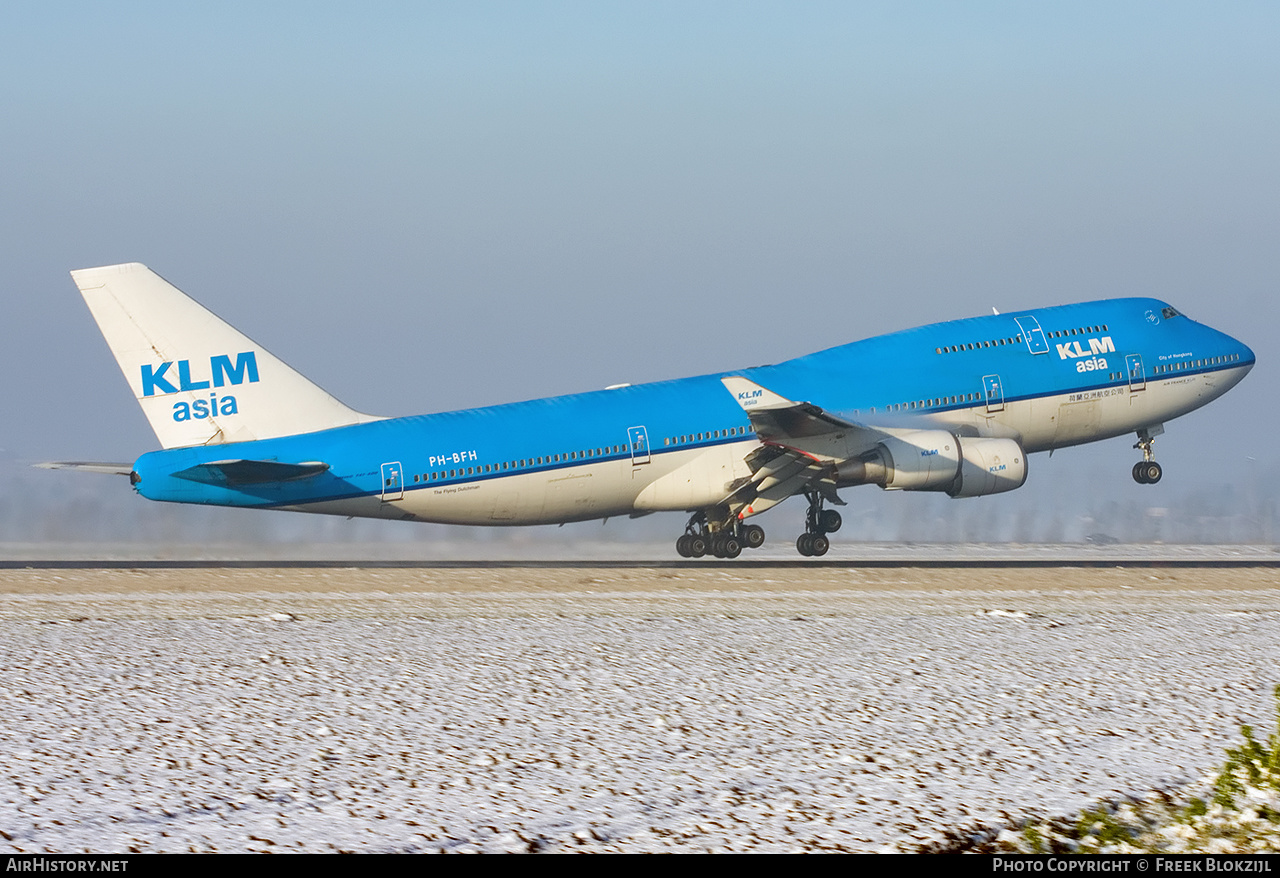 Aircraft Photo of PH-BFH | Boeing 747-406M | KLM Asia | AirHistory.net #416139