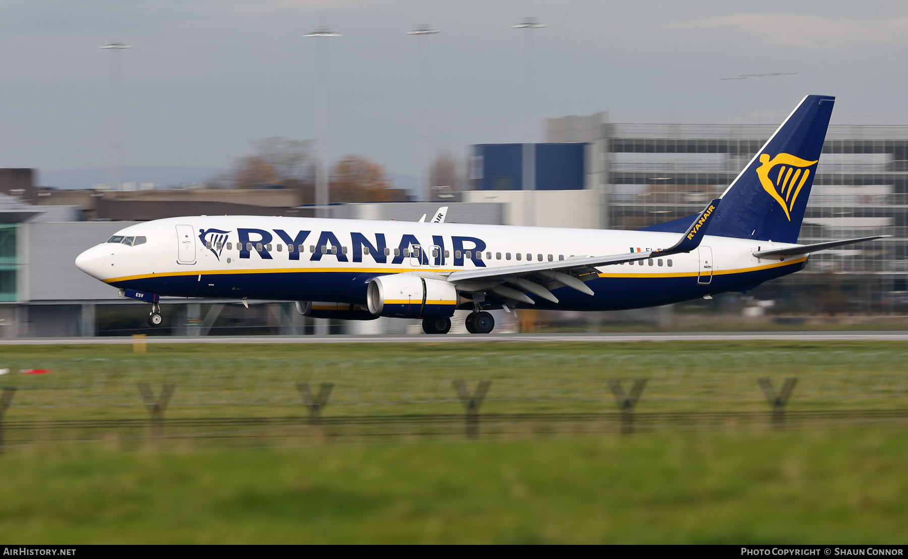 Aircraft Photo of EI-ESV | Boeing 737-8AS | Ryanair | AirHistory.net #416142