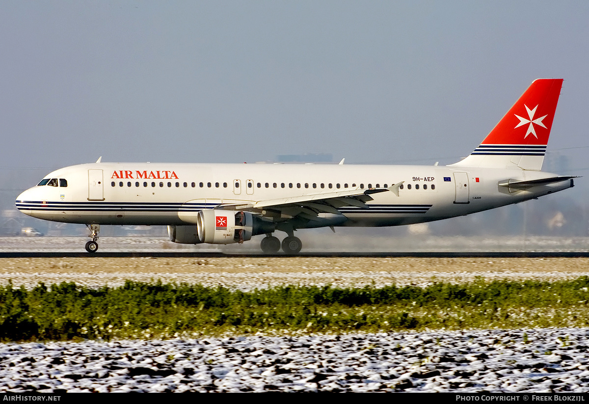 Aircraft Photo of 9H-AEP | Airbus A320-214 | Air Malta | AirHistory.net #416156