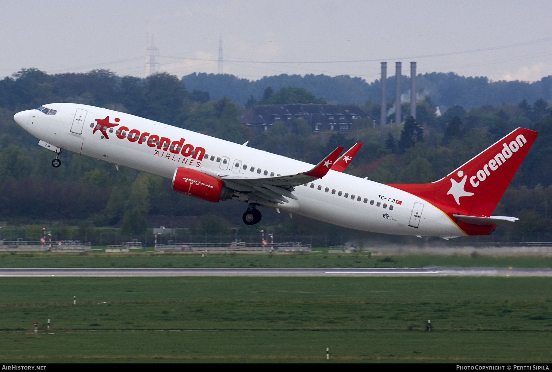 Aircraft Photo of TC-TJI | Boeing 737-8S3 | Corendon Airlines | AirHistory.net #416158