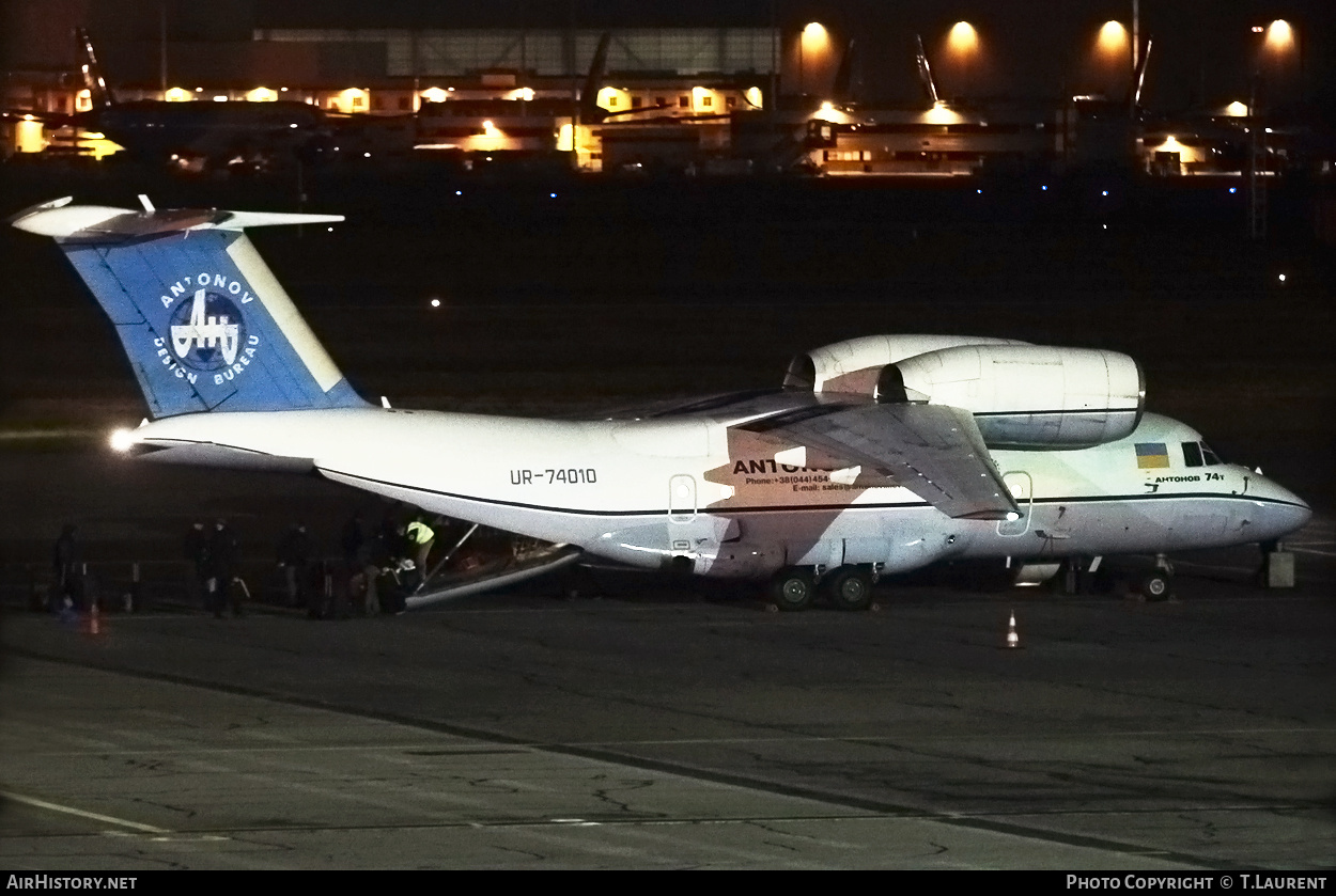 Aircraft Photo of UR-74010 | Antonov An-74T | Antonov Airlines | AirHistory.net #416161