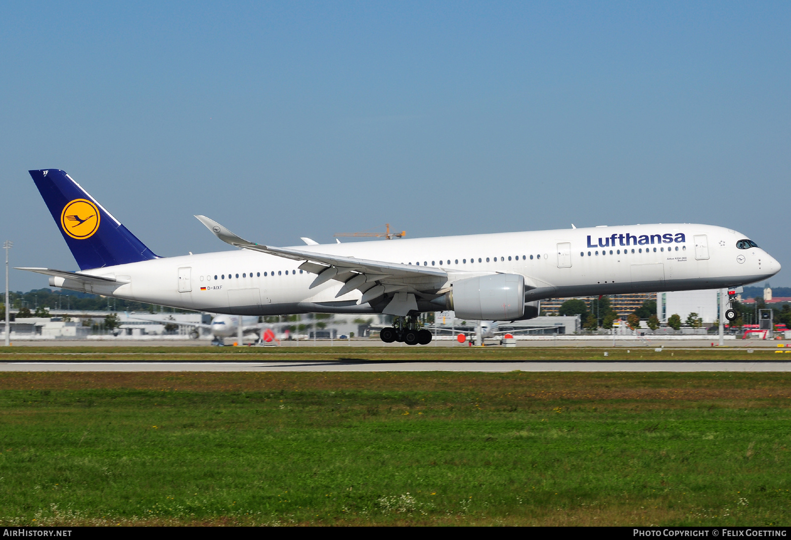 Aircraft Photo of D-AIXF | Airbus A350-941 | Lufthansa | AirHistory.net #416164