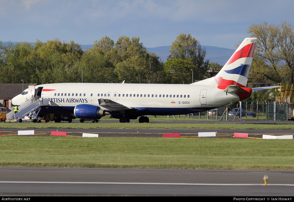 Aircraft Photo of G-DOCX | Boeing 737-436 | British Airways | AirHistory.net #416181