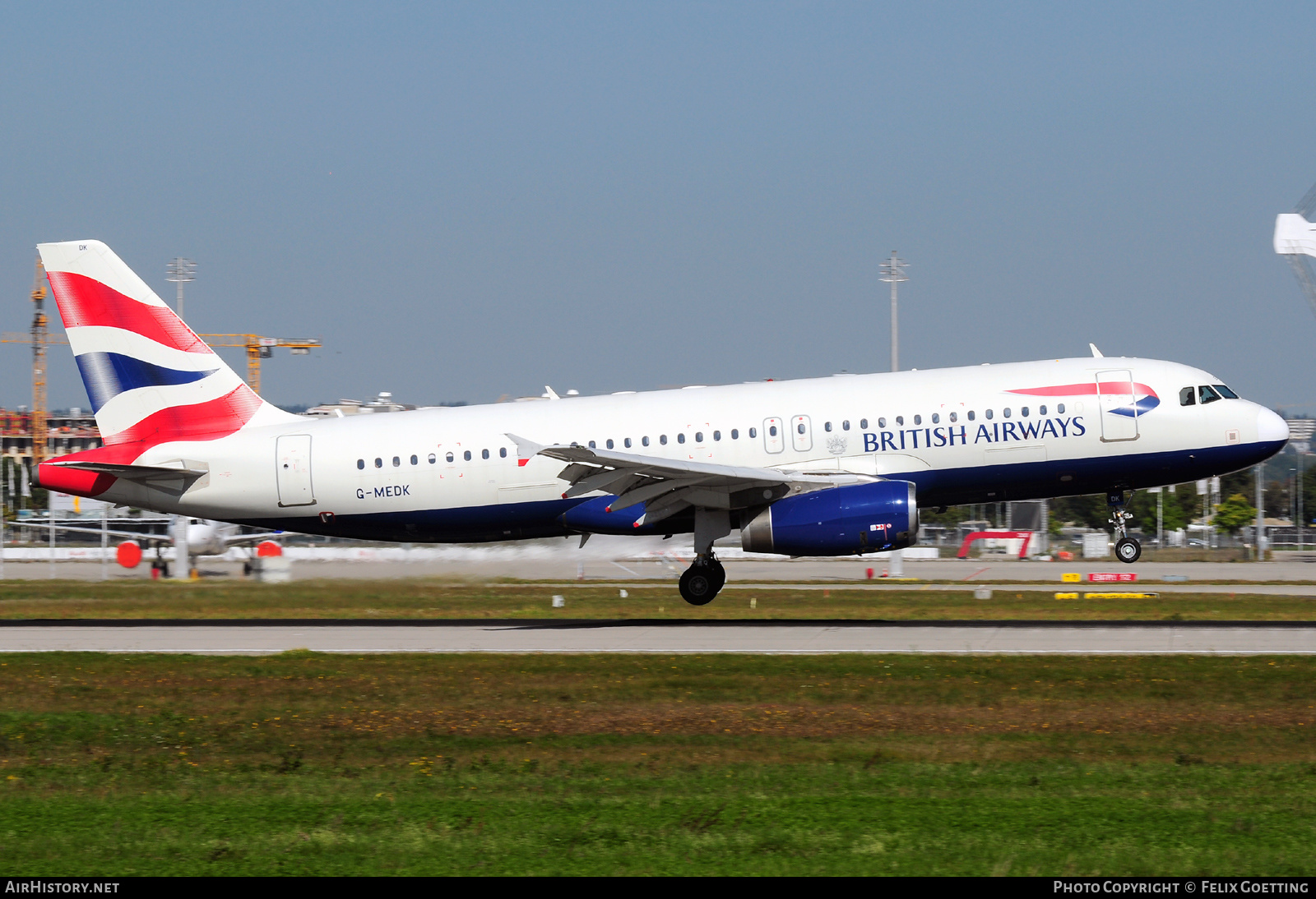 Aircraft Photo of G-MEDK | Airbus A320-232 | British Airways | AirHistory.net #416186