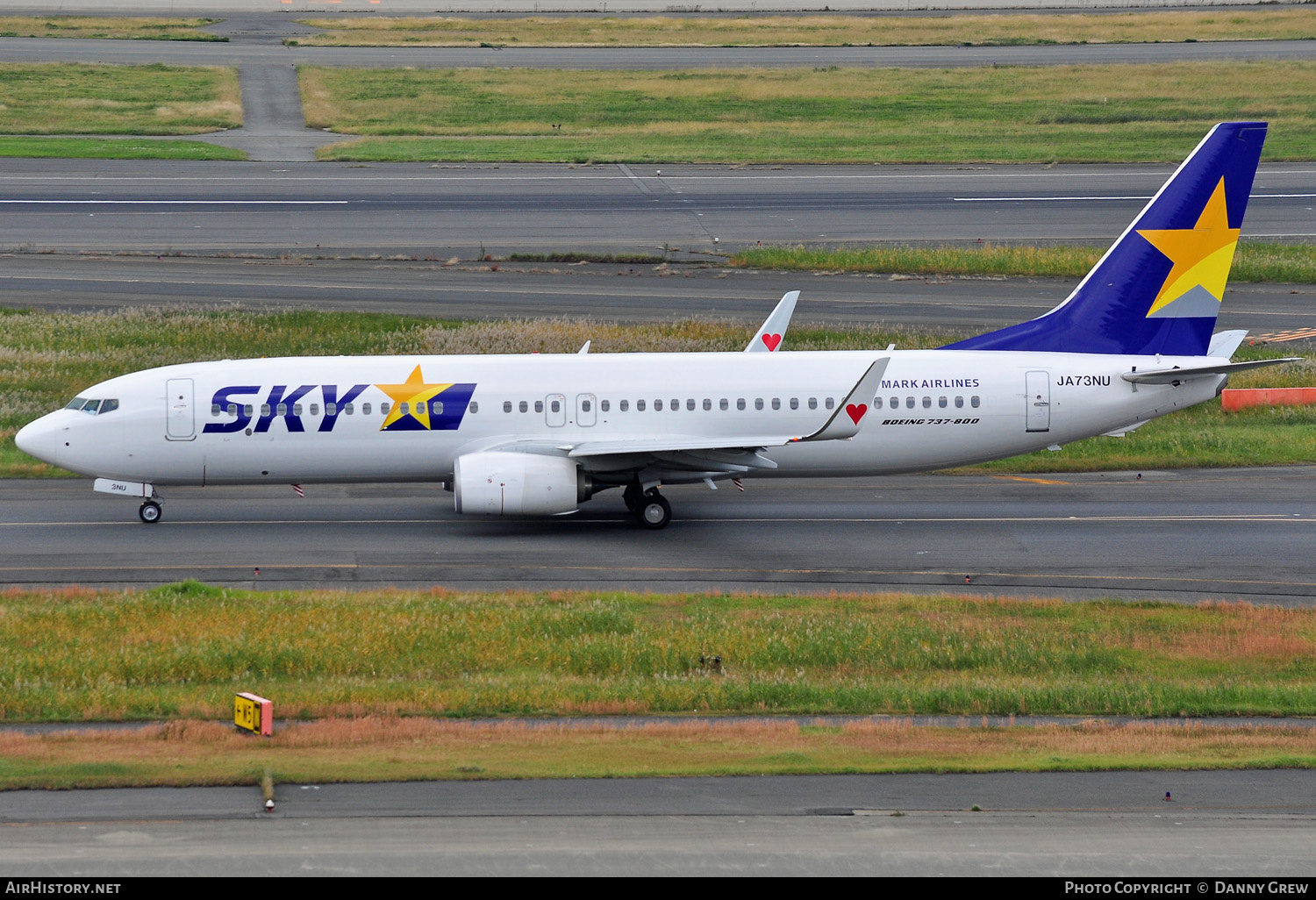Aircraft Photo of JA73NU | Boeing 737-86N | Skymark Airlines | AirHistory.net #416194