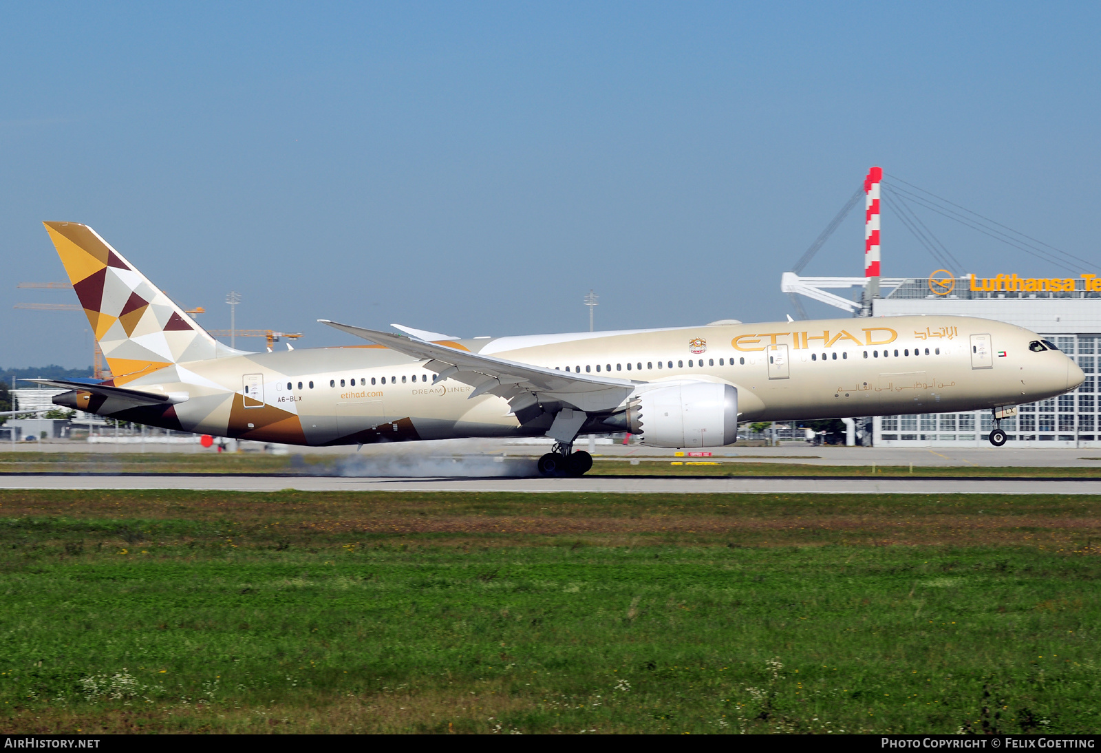 Aircraft Photo of A6-BLX | Boeing 787-9 Dreamliner | Etihad Airways | AirHistory.net #416195