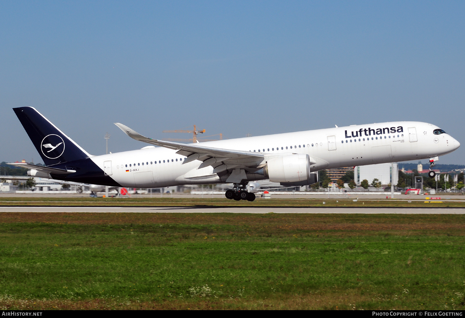Aircraft Photo of D-AIXJ | Airbus A350-941 | Lufthansa | AirHistory.net #416196