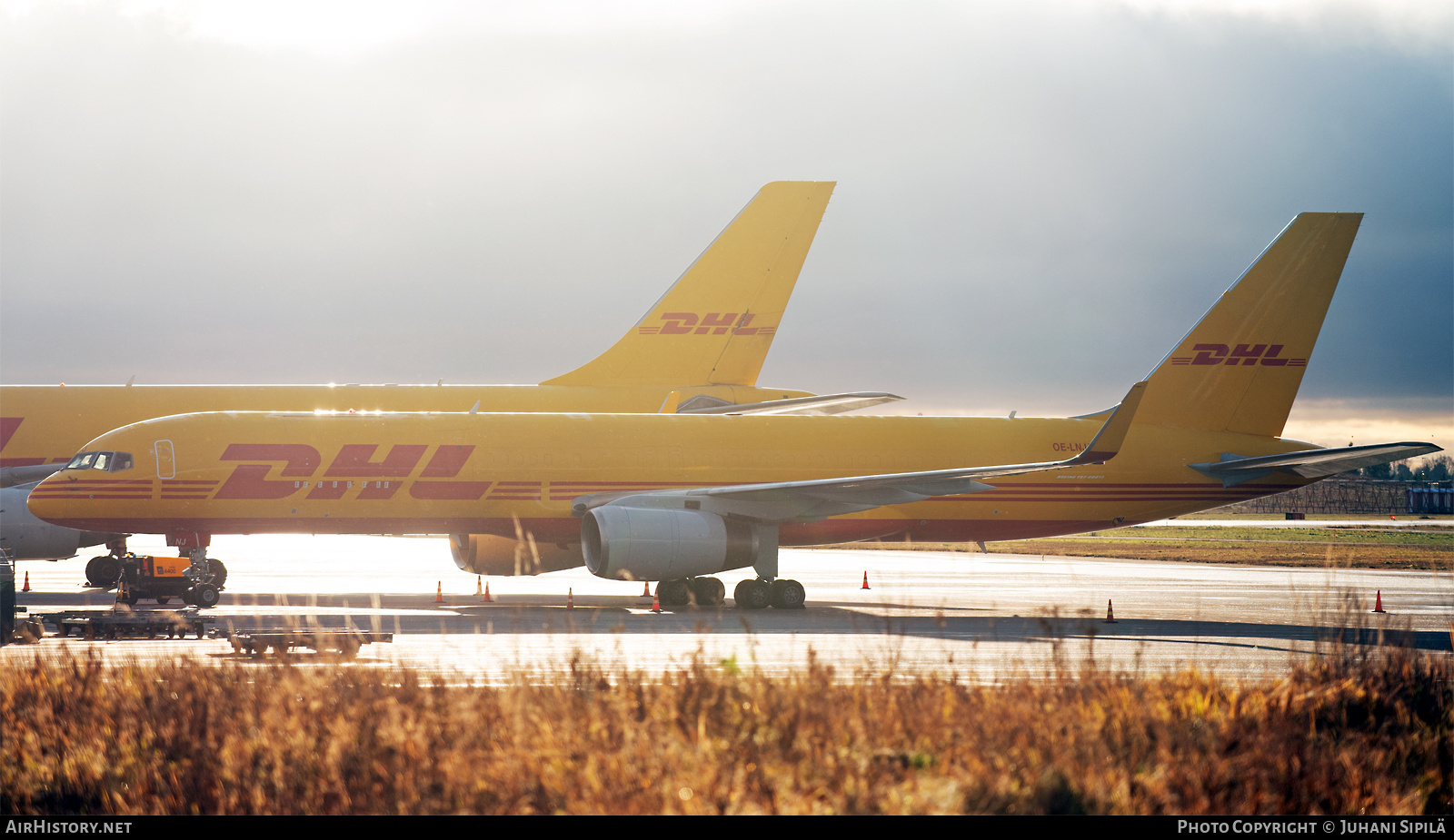 Aircraft Photo of OE-LNJ | Boeing 757-256(PCF) | DHL International | AirHistory.net #416207