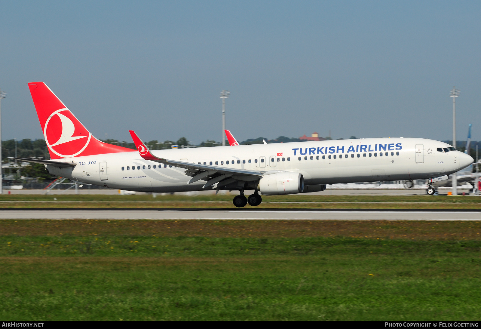 Aircraft Photo of TC-JYO | Boeing 737-9F2/ER | Turkish Airlines | AirHistory.net #416214