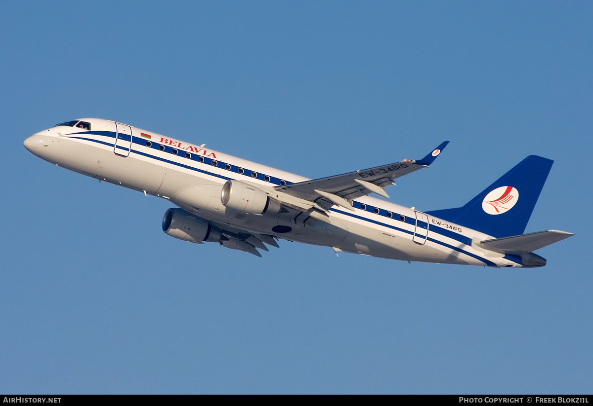 Aircraft Photo of EW-341PO | Embraer 175LR (ERJ-170-200LR) | Belavia | AirHistory.net #416229
