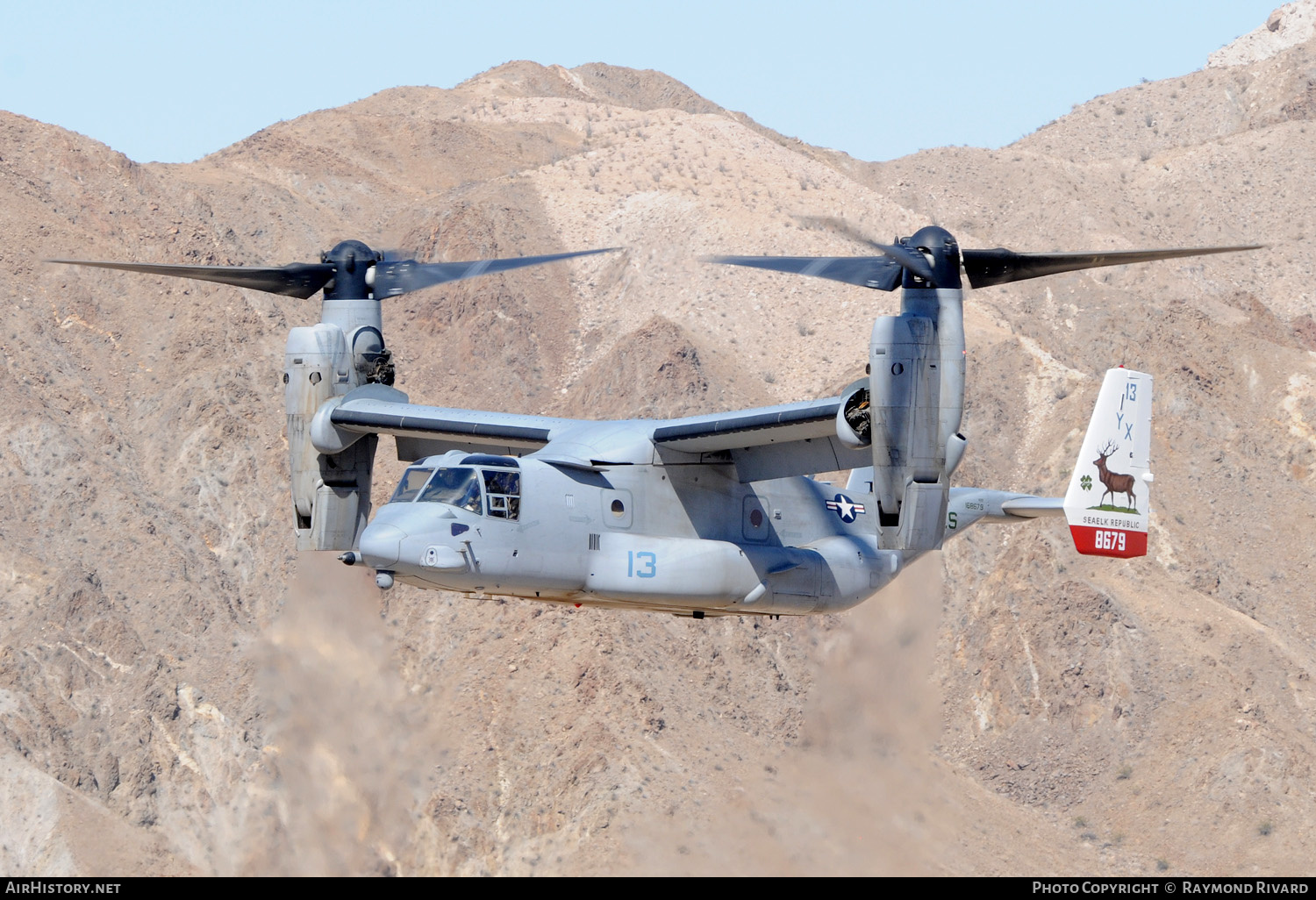 Aircraft Photo of 168679 / 8679 | Bell-Boeing MV-22B Osprey | USA - Marines | AirHistory.net #416233