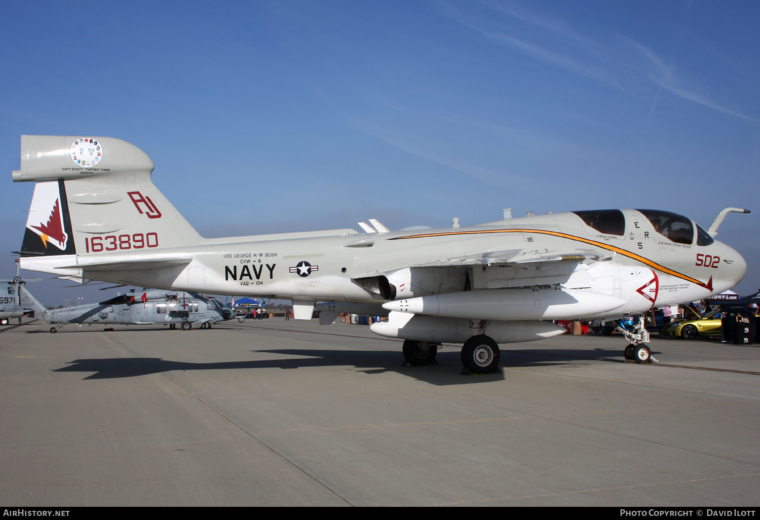 Aircraft Photo of 163890 | Grumman EA-6B Prowler (G-128) | USA - Navy | AirHistory.net #416234