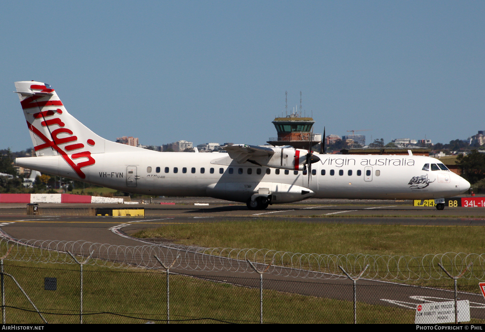 Aircraft Photo of VH-FVN | ATR ATR-72-600 (ATR-72-212A) | Virgin Australia Airlines | AirHistory.net #416239