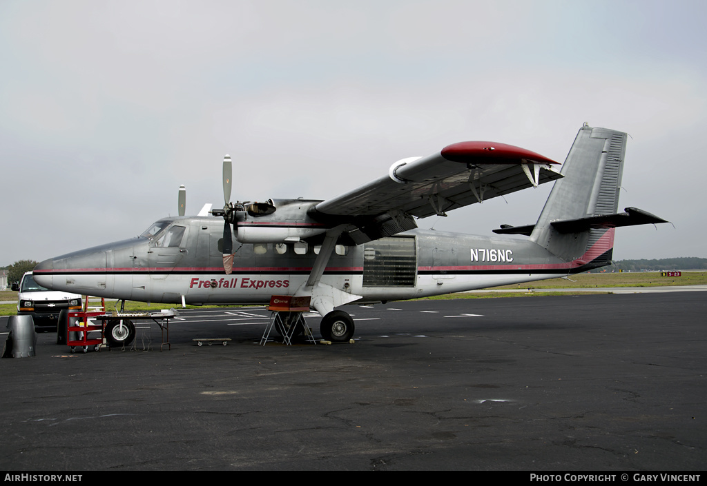Aircraft Photo of N716NC | De Havilland Canada DHC-6-100 Twin Otter | Freefall Express Inc. | AirHistory.net #416261
