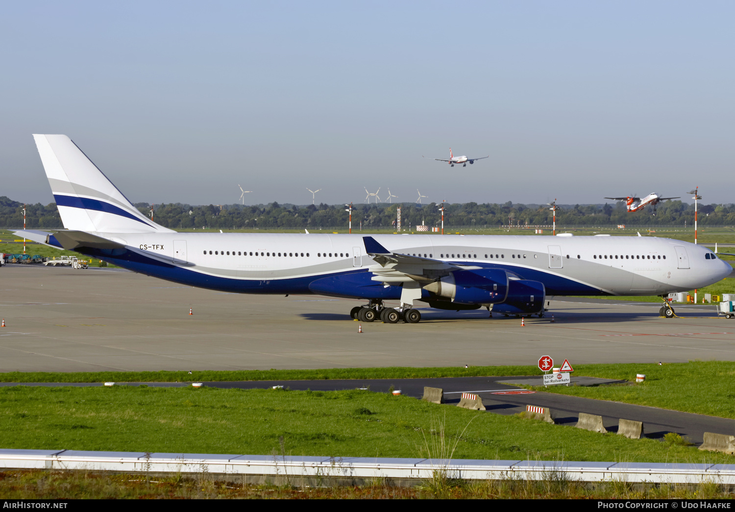 Aircraft Photo of CS-TFX | Airbus A340-541 | AirHistory.net #416276