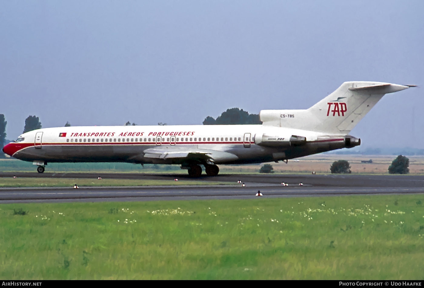 Aircraft Photo of CS-TBS | Boeing 727-282/Adv | TAP - Transportes Aéreos Portugueses | AirHistory.net #416277
