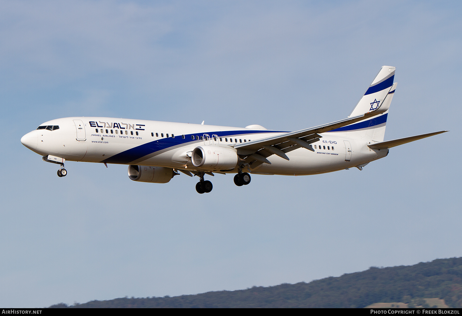 Aircraft Photo of 4X-EHD | Boeing 737-958/ER | El Al Israel Airlines | AirHistory.net #416284