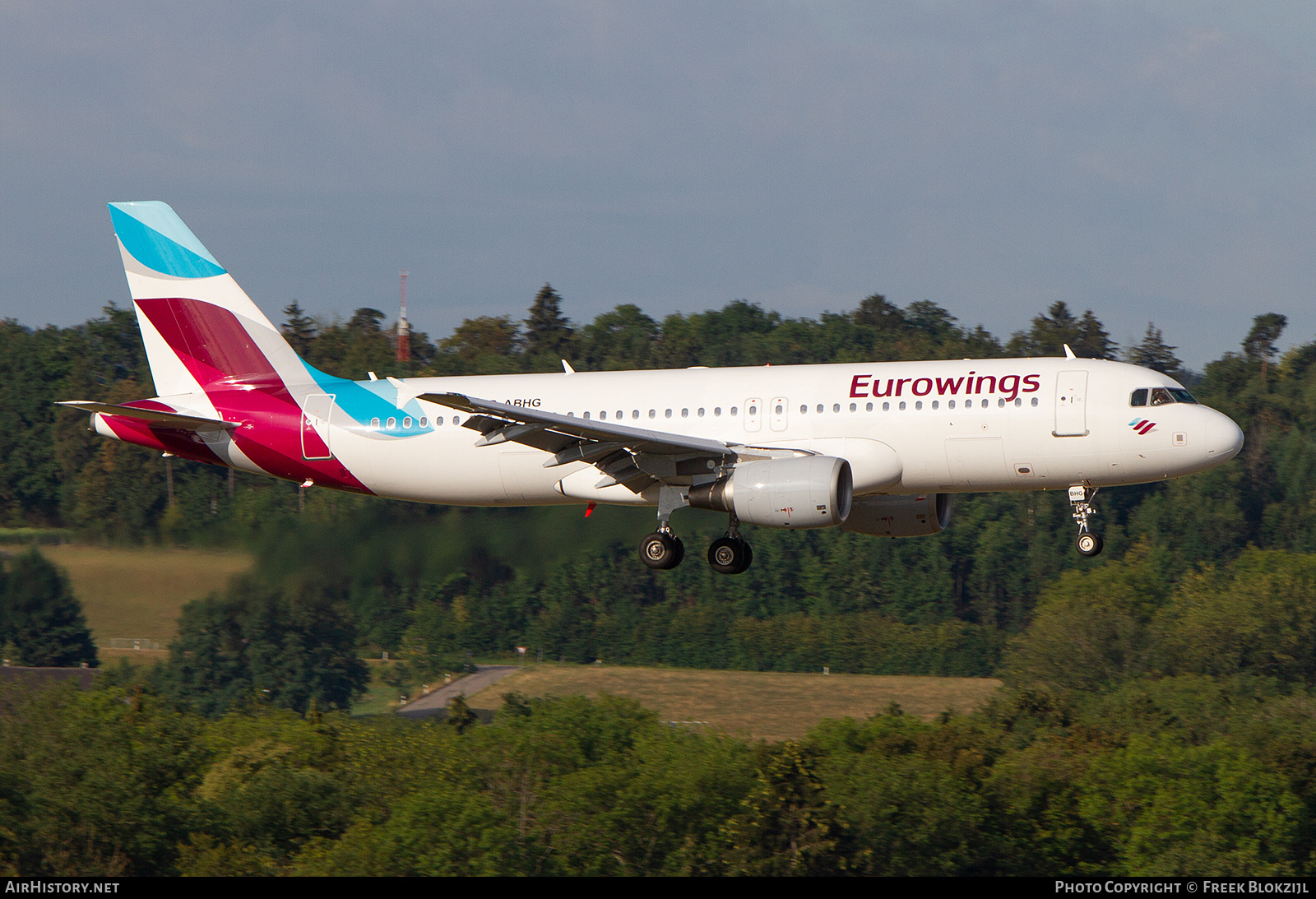 Aircraft Photo of D-ABHG | Airbus A320-214 | Eurowings | AirHistory.net #416288