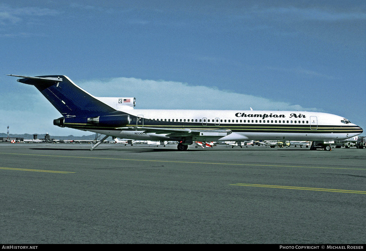 Aircraft Photo of N706CA | Boeing 727-223/Adv | Champion Air | AirHistory.net #416301