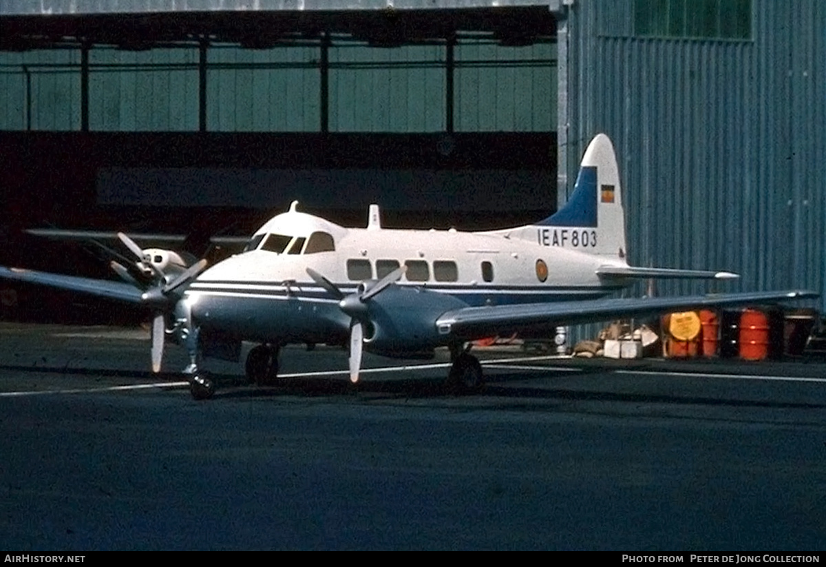 Aircraft Photo of 803 | De Havilland D.H. 104 Dove 8 | Ethiopia - Air Force | AirHistory.net #416302
