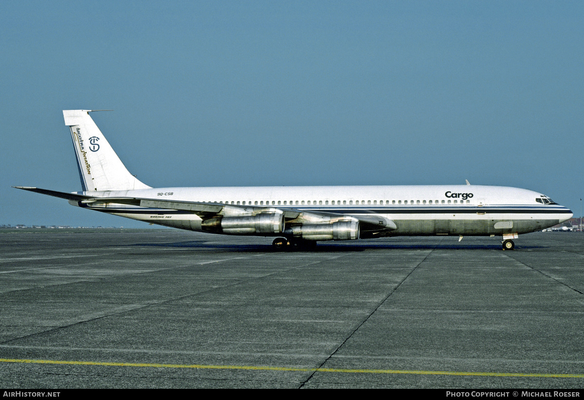Aircraft Photo of 9Q-CSB | Boeing 707-373C | Sicotra Aviation | AirHistory.net #416304