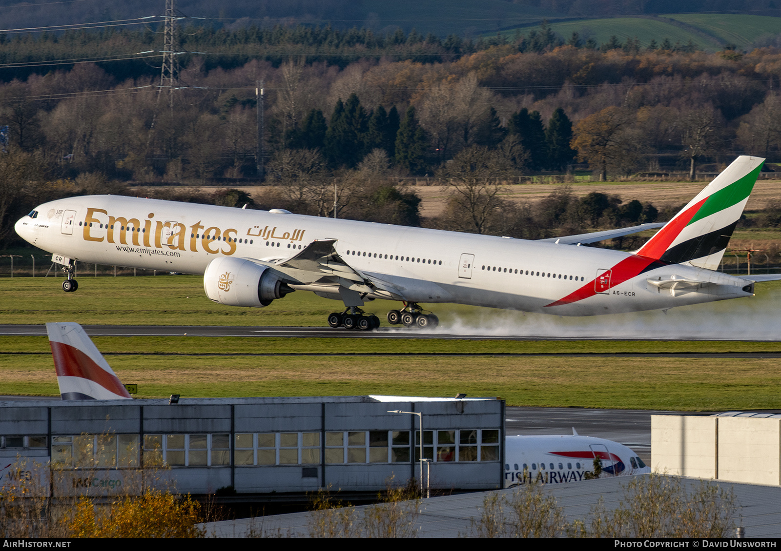 Aircraft Photo of A6-ECR | Boeing 777-31H/ER | Emirates | AirHistory.net #416314