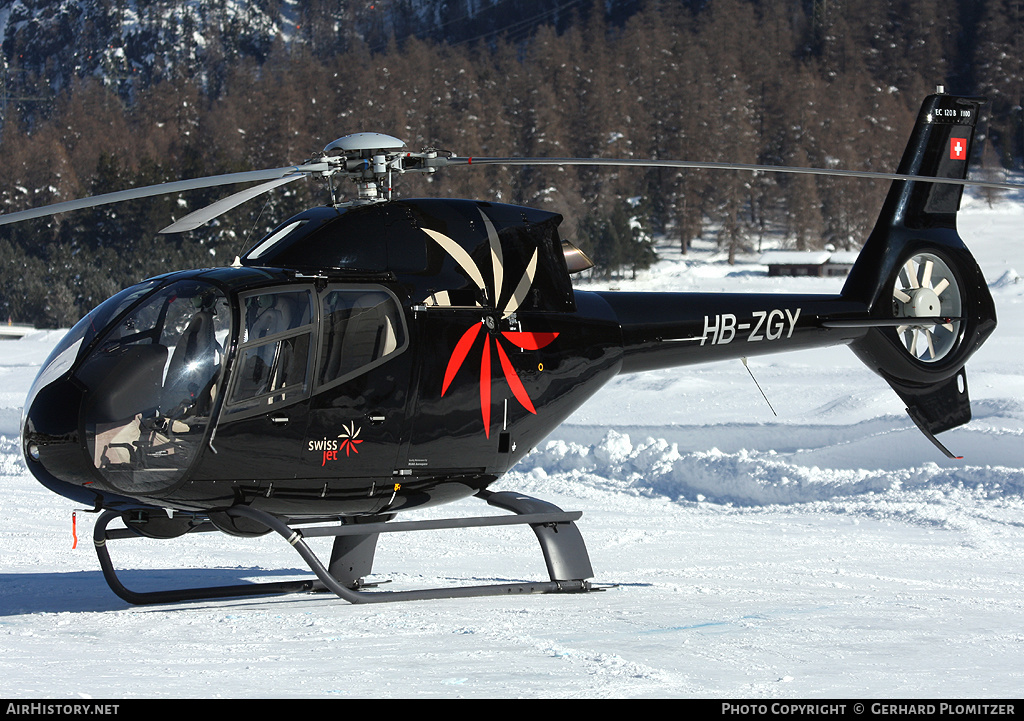 Aircraft Photo of HB-ZGY | Eurocopter EC-120B Colibri | Swiss Jet | AirHistory.net #416317