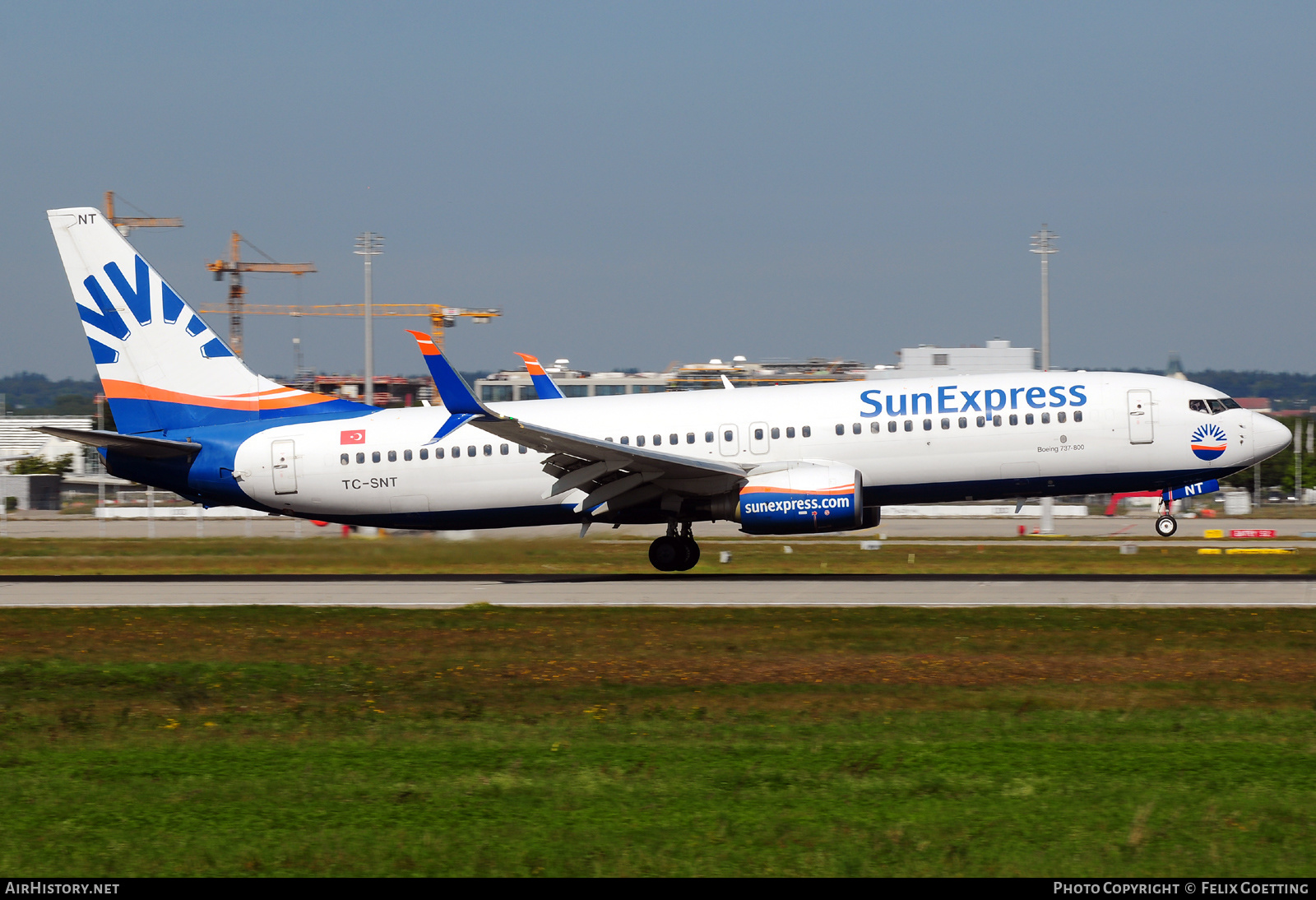 Aircraft Photo of TC-SNT | Boeing 737-8HC | SunExpress | AirHistory.net #416332