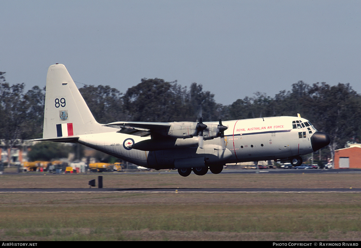 Aircraft Photo of A97-189 | Lockheed C-130E Hercules (L-382) | Australia - Air Force | AirHistory.net #416339