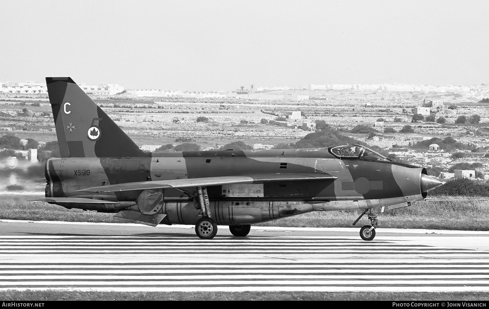 Aircraft Photo of XS919 | English Electric Lightning F6 | UK - Air Force | AirHistory.net #416349