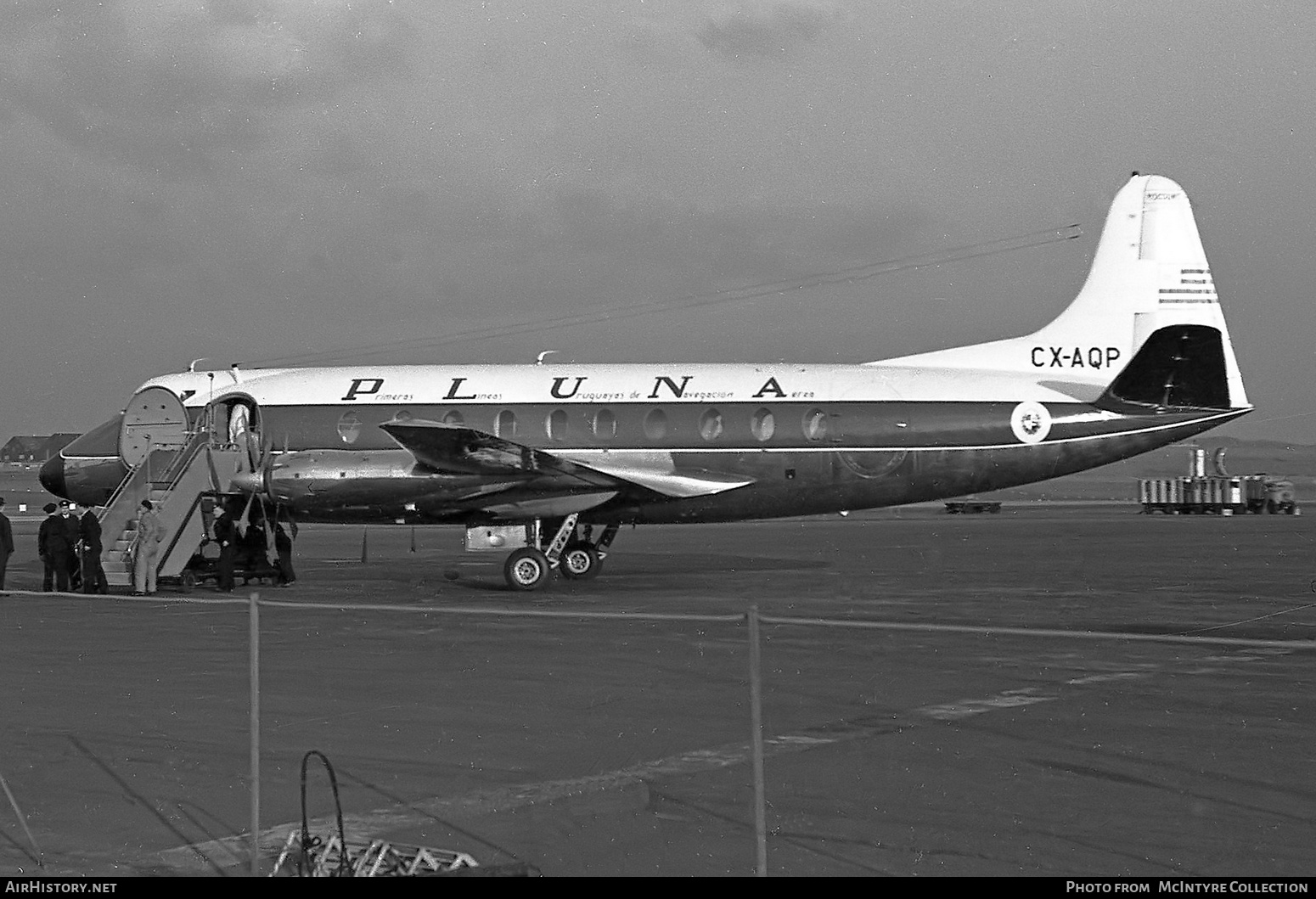 Aircraft Photo of CX-AQP | Vickers 769D Viscount | PLUNA Líneas Aéreas Uruguayas | AirHistory.net #416354