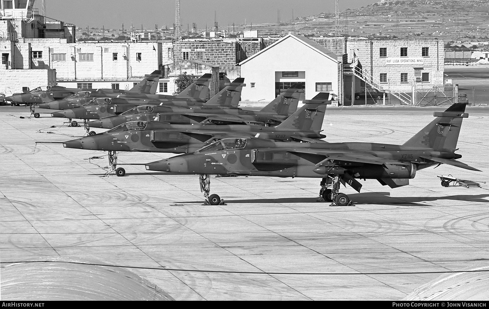 Aircraft Photo of XZ115 | Sepecat Jaguar GR1 | UK - Air Force | AirHistory.net #416361