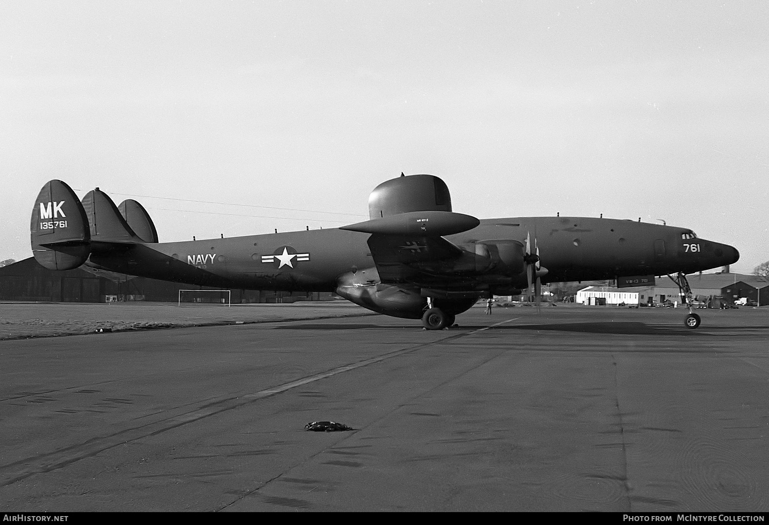 Aircraft Photo of 135761 | Lockheed WV-2 Warning Star | USA - Navy | AirHistory.net #416362