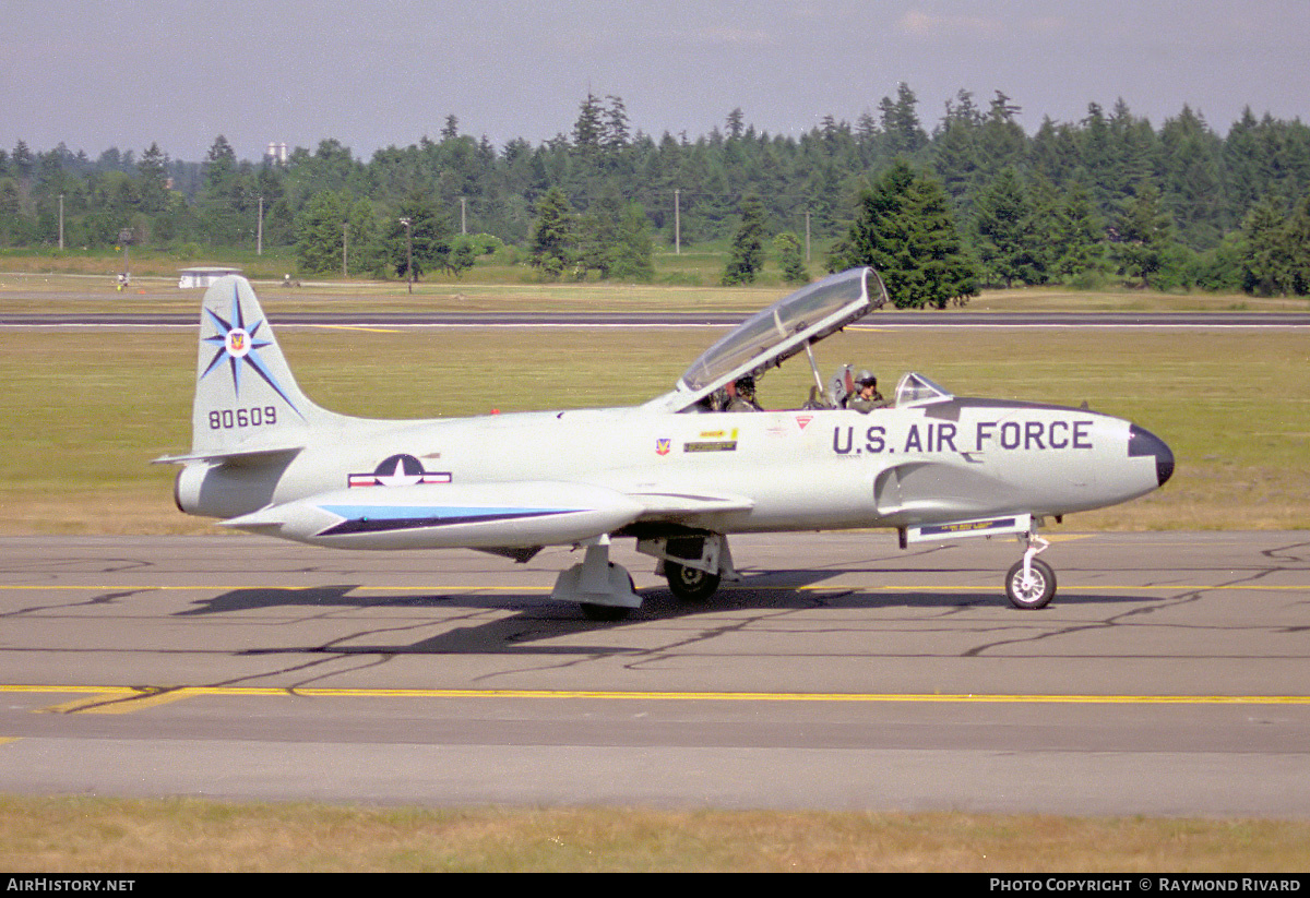 Aircraft Photo of 58-0609 | Lockheed T-33A | USA - Air Force | AirHistory.net #416370