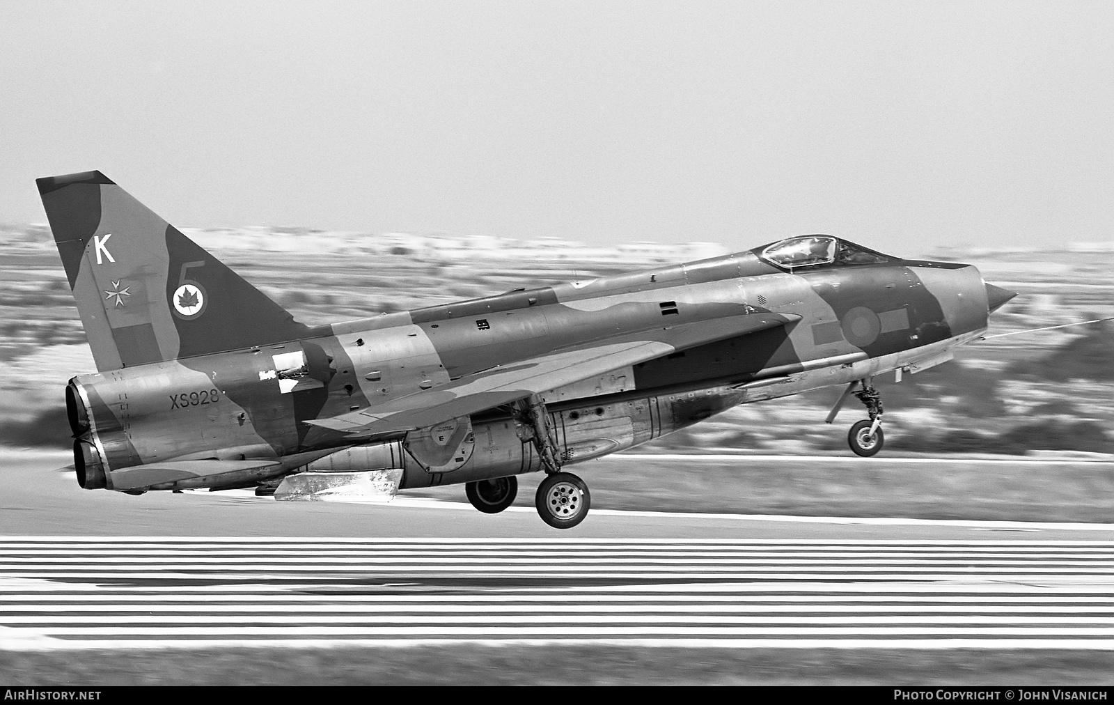 Aircraft Photo of XS928 | English Electric Lightning F6 | UK - Air Force | AirHistory.net #416372