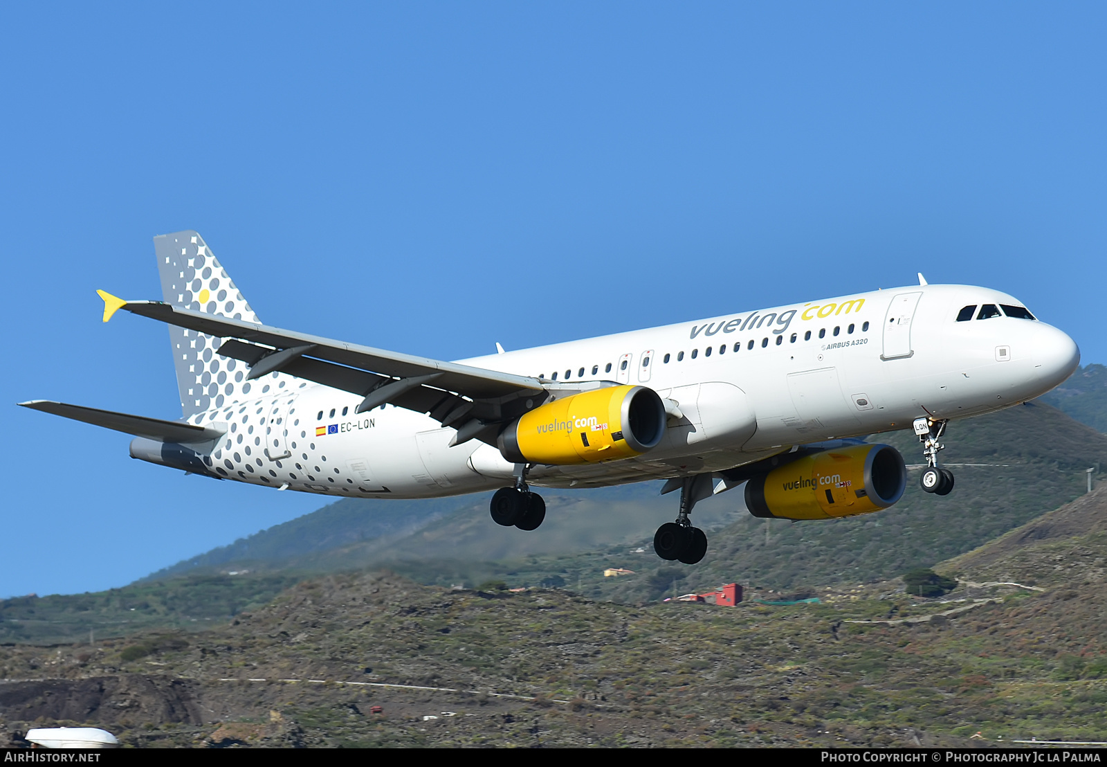 Aircraft Photo of EC-LQN | Airbus A320-232 | Vueling Airlines | AirHistory.net #416383