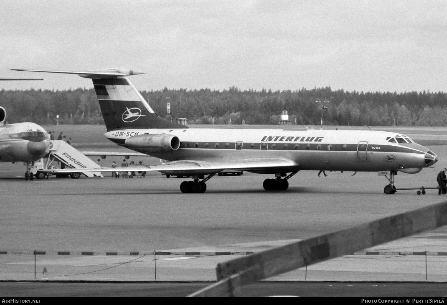 Aircraft Photo of DM-SCH | Tupolev Tu-134 | Interflug | AirHistory.net #416386
