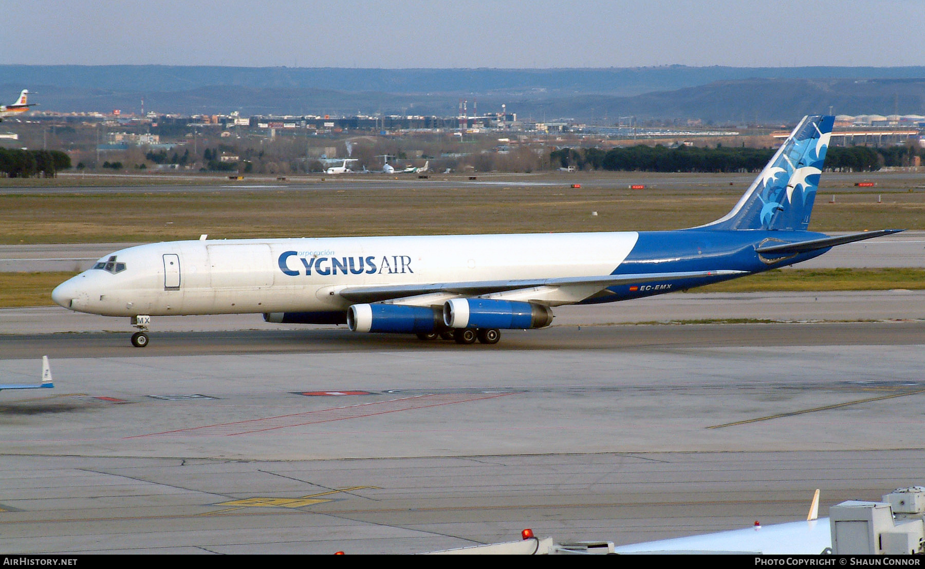 Aircraft Photo of EC-EMX | McDonnell Douglas DC-8-62(F) | Cygnus Air | AirHistory.net #416389