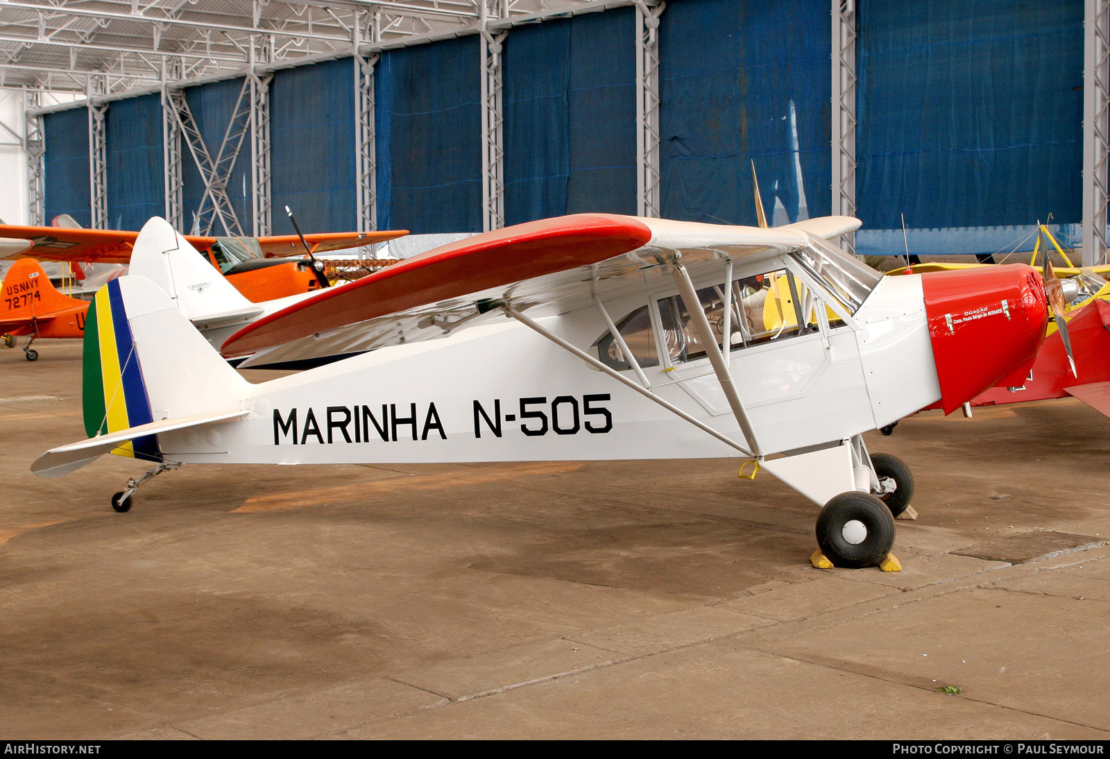 Aircraft Photo of N-505 | Paulista CAP-4 Paulistinha | Brazil - Navy | AirHistory.net #416399