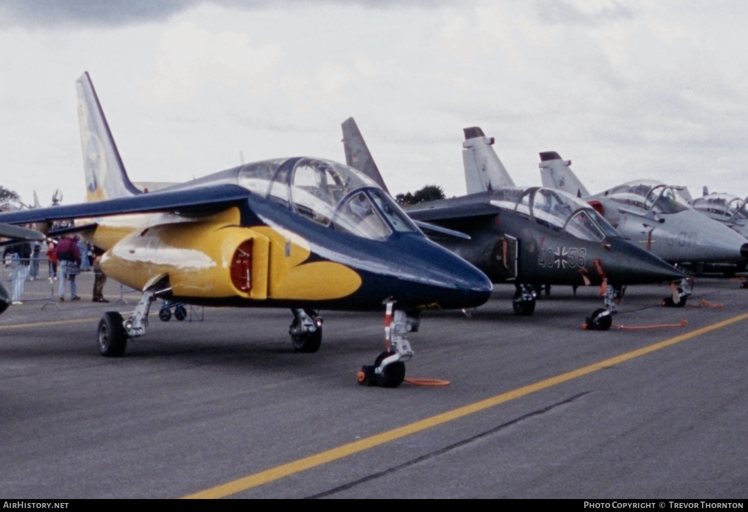 Aircraft Photo of AT12 | Dassault-Dornier Alpha Jet 1B | Belgium - Air Force | AirHistory.net #416417