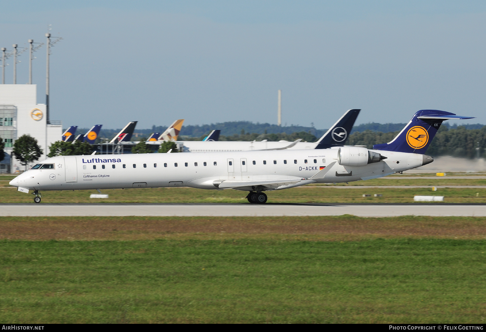 Aircraft Photo of D-ACKK | Bombardier CRJ-900LR (CL-600-2D24) | Lufthansa | AirHistory.net #416431