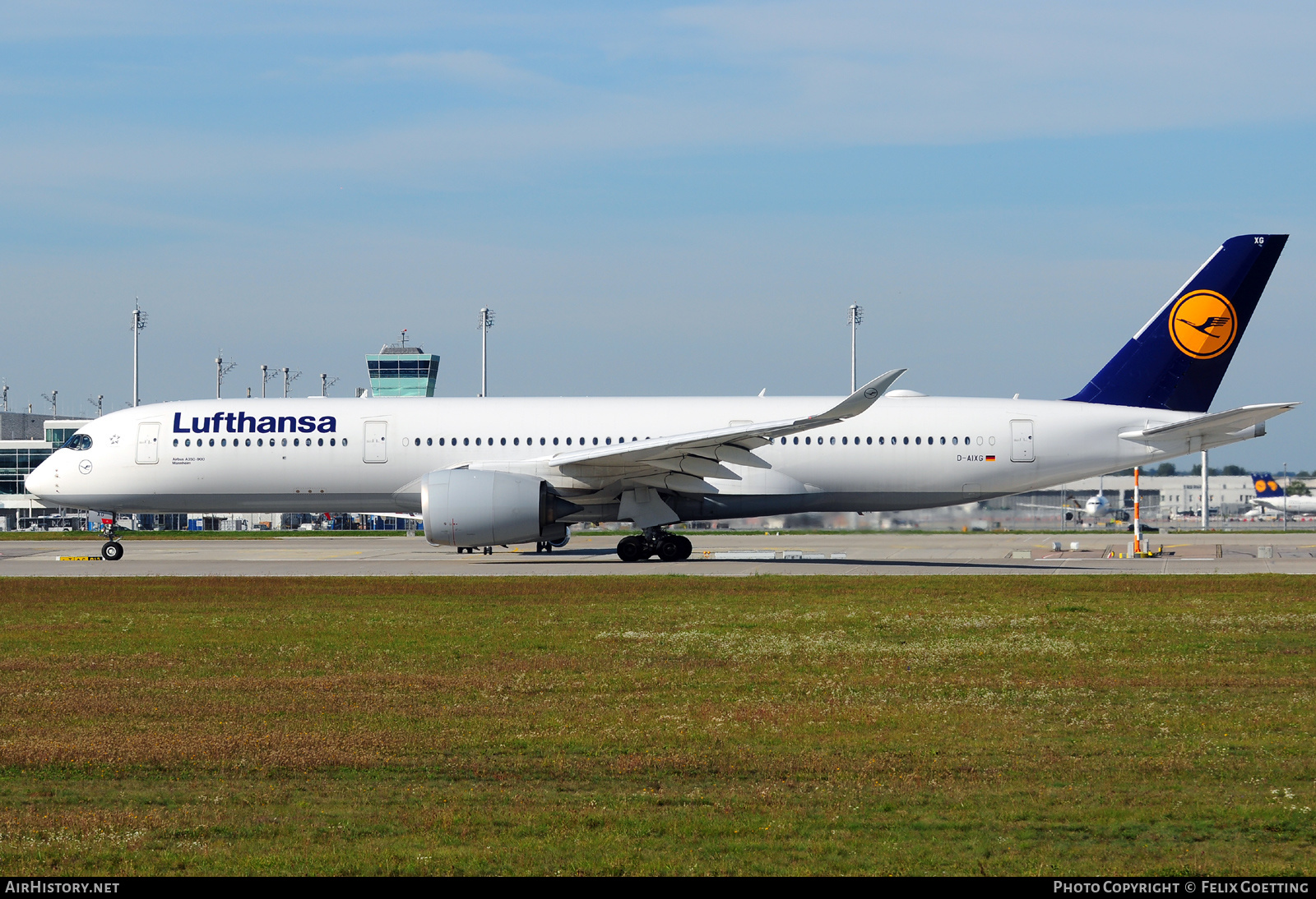 Aircraft Photo of D-AIXG | Airbus A350-941 | Lufthansa | AirHistory.net #416438