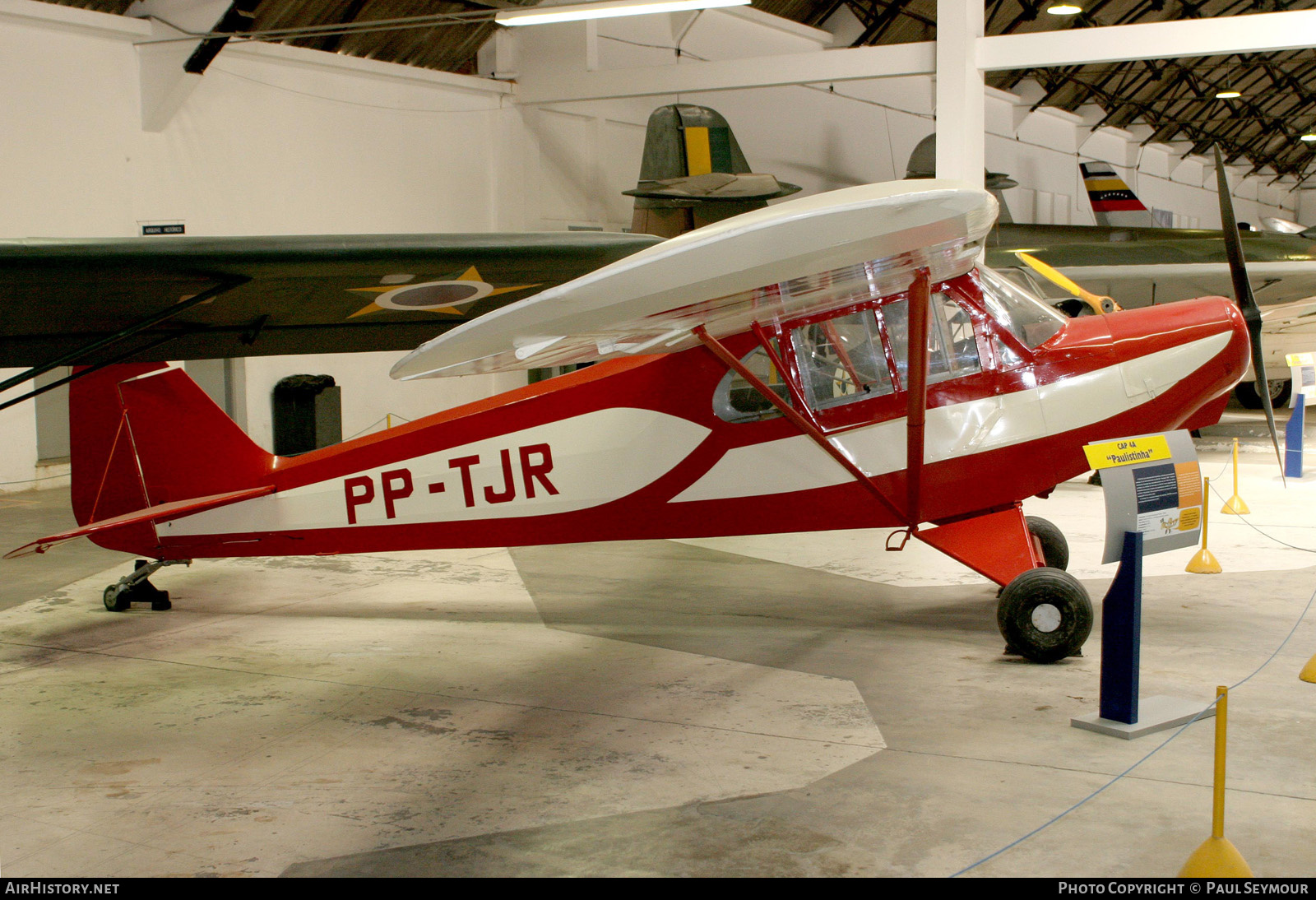 Aircraft Photo of PP-TJR | Paulista CAP-4A Paulistinha | AirHistory.net #416452