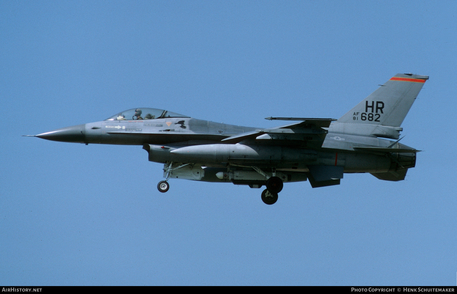 Aircraft Photo of 81-0682 / AF81-682 | General Dynamics F-16A Fighting Falcon | USA - Air Force | AirHistory.net #416453