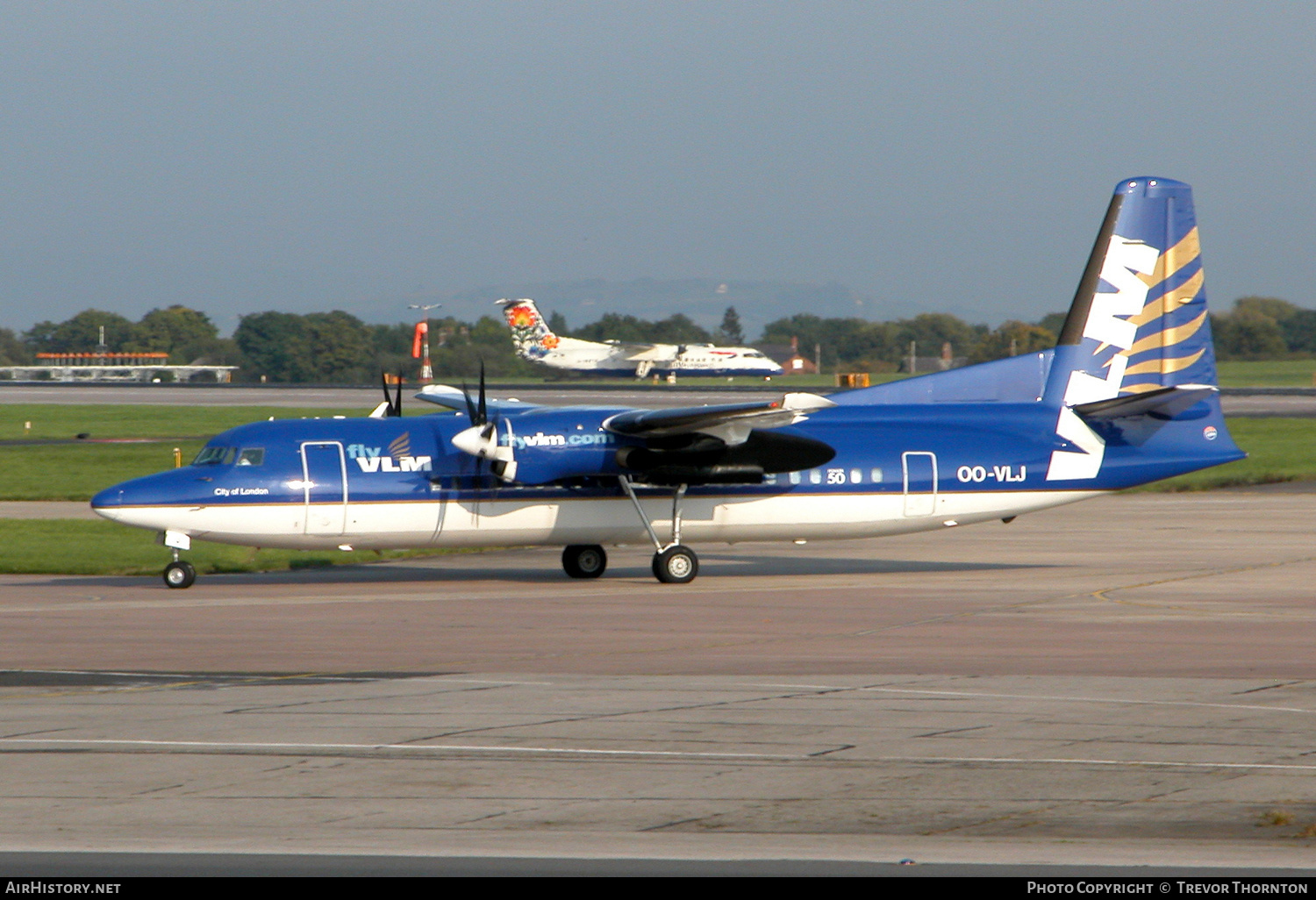 Aircraft Photo of OO-VLJ | Fokker 50 | VLM Airlines | AirHistory.net #416458