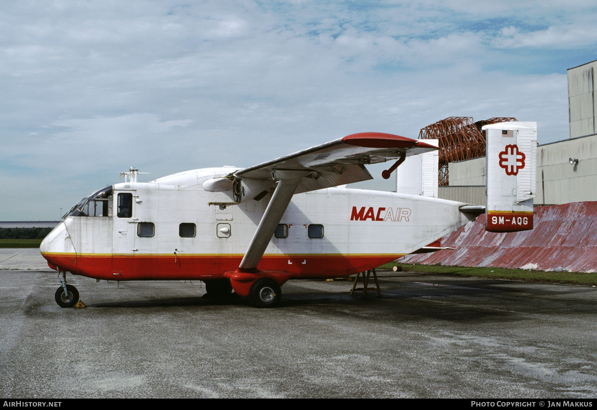 Aircraft Photo of 9M-AQG | Short SC.7 Skyvan 3-200 | Malaysia Air Charter - MAC | AirHistory.net #416481