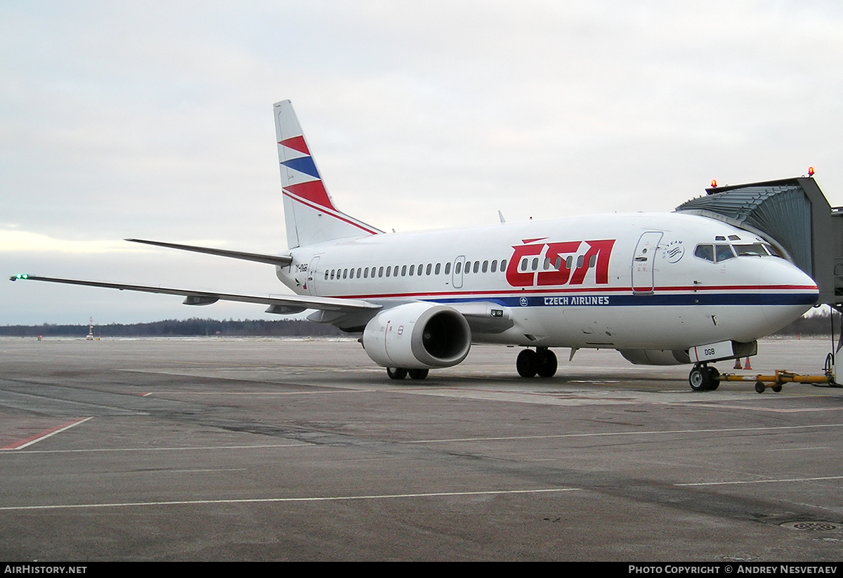 Aircraft Photo of OK-DGB | Boeing 737-5L9 | ČSA - Czech Airlines | AirHistory.net #416482