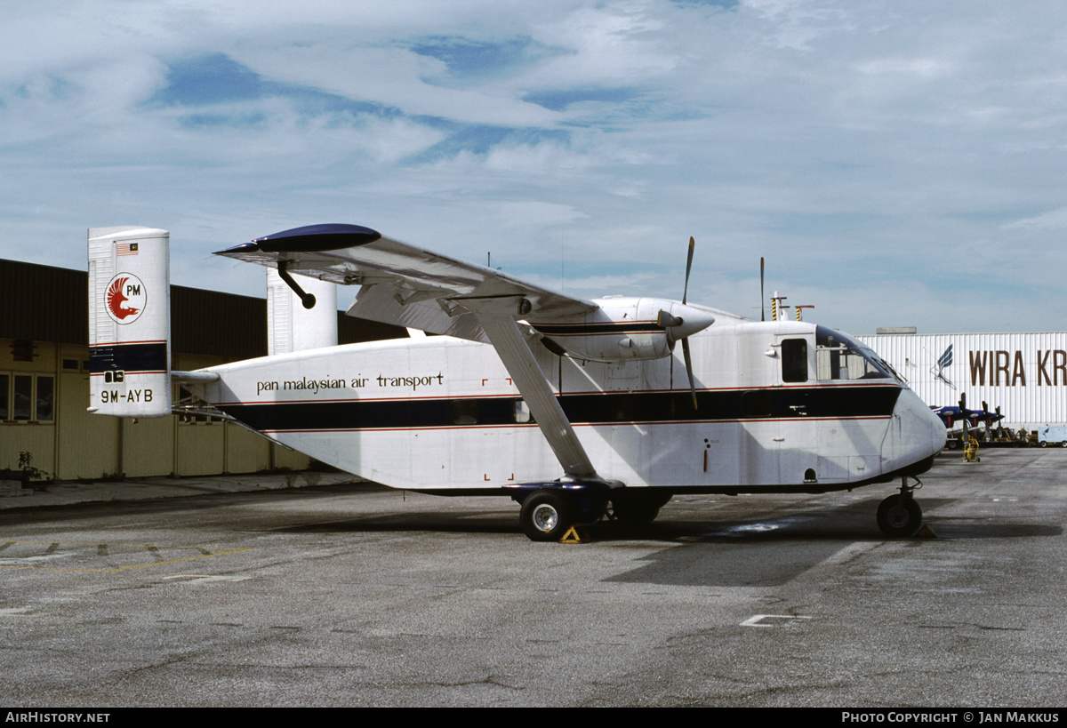 Aircraft Photo of 9M-AYB | Short SC.7 Skyliner 3A-100 | Pan Malaysian Air Transport | AirHistory.net #416484