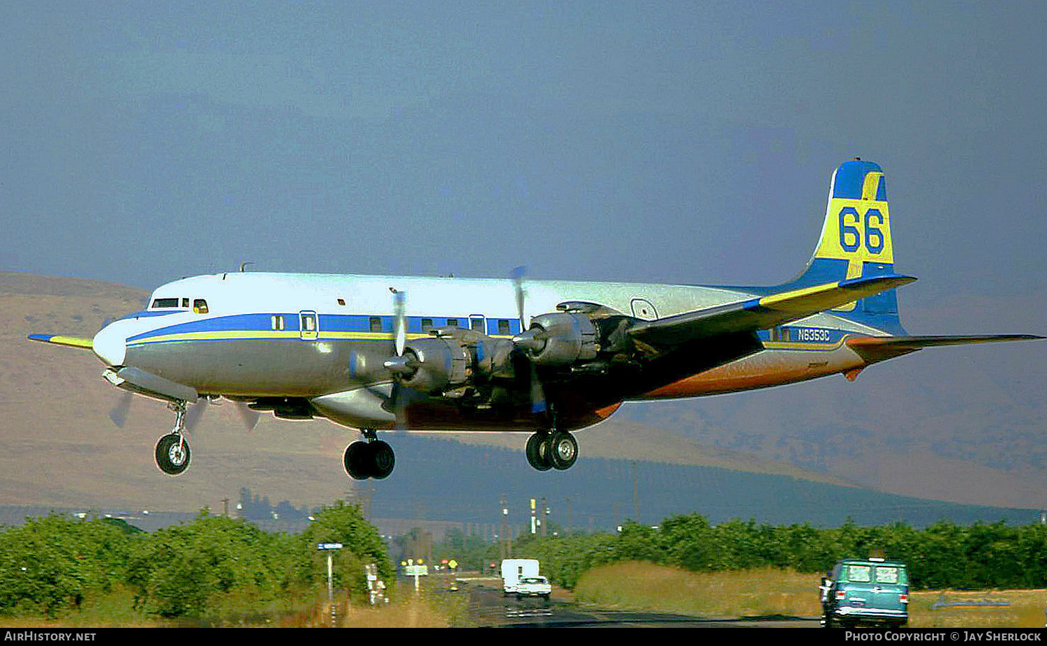 Aircraft Photo of N6353C | Douglas DC-7/AT | AirHistory.net #416497